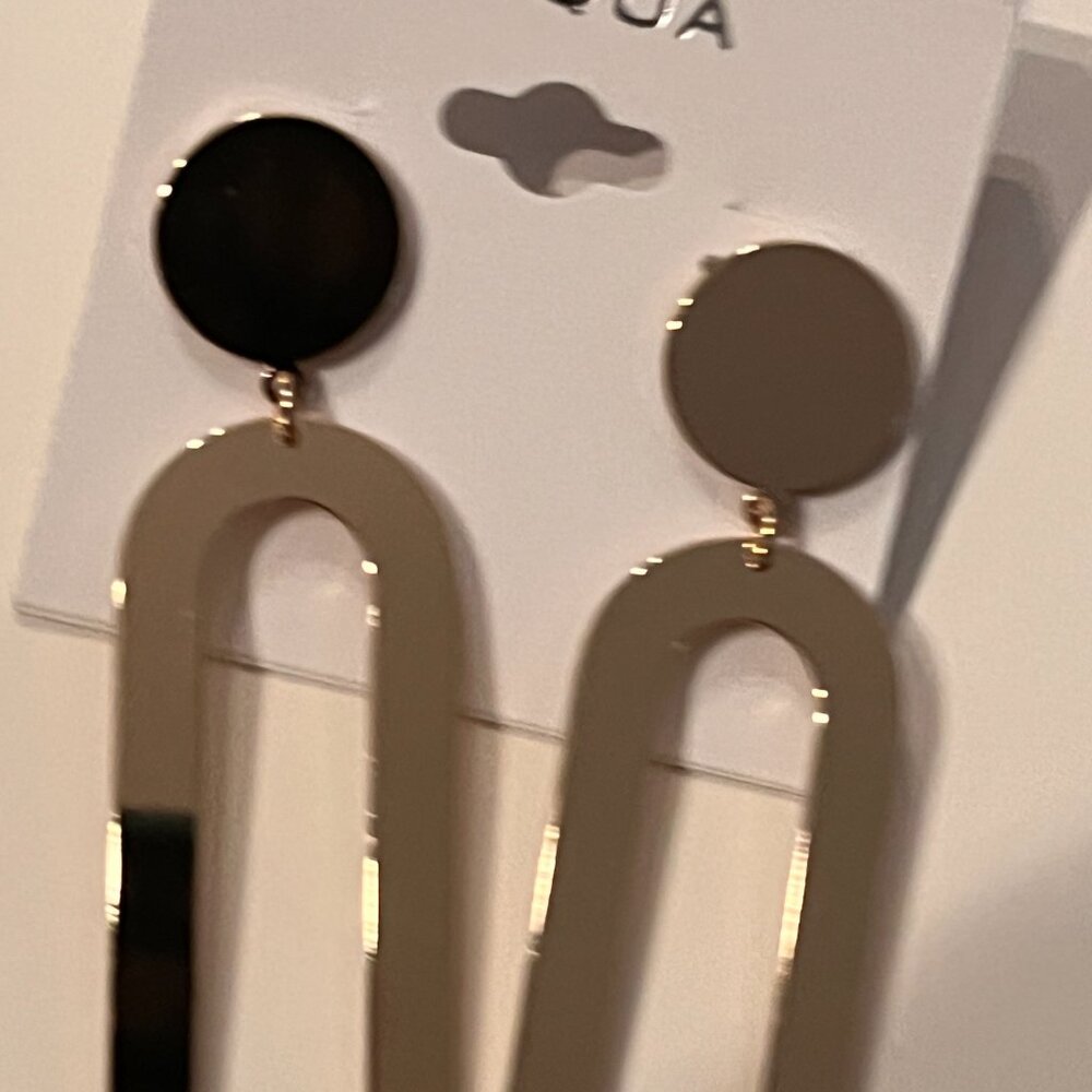 Drop Earrings (Geometric) by Aqua New in Packaging‎ - Picture 7 of 11